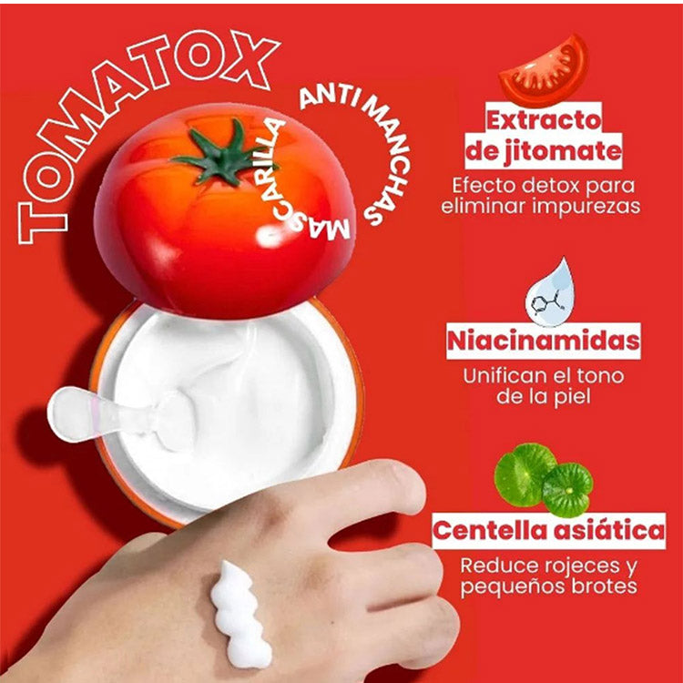Restricción cúbico aprendiz Mascarilla anti-manchas - Tomatox 🍅 – TONYMOLY México