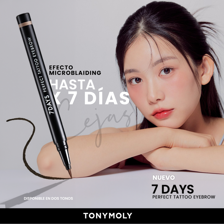 Lápiz para cejas 7 días de tatuaje perfecto