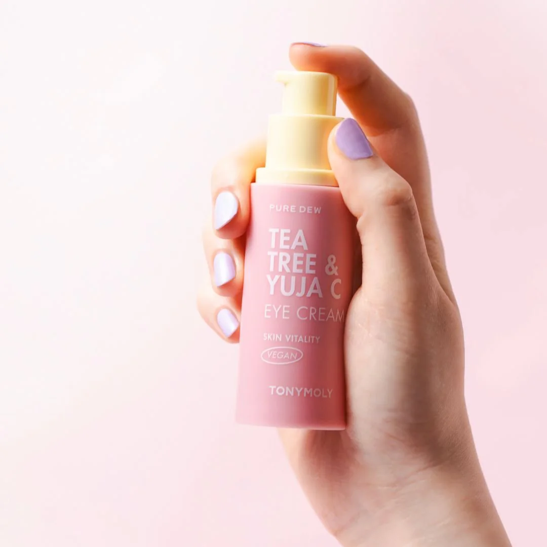 Contorno de ojos - aceite de árbol de té y Yuja