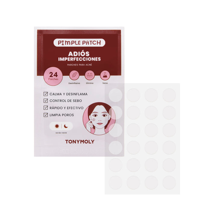 Parches invisibles para Acne Pimple Patch 24 pzas.