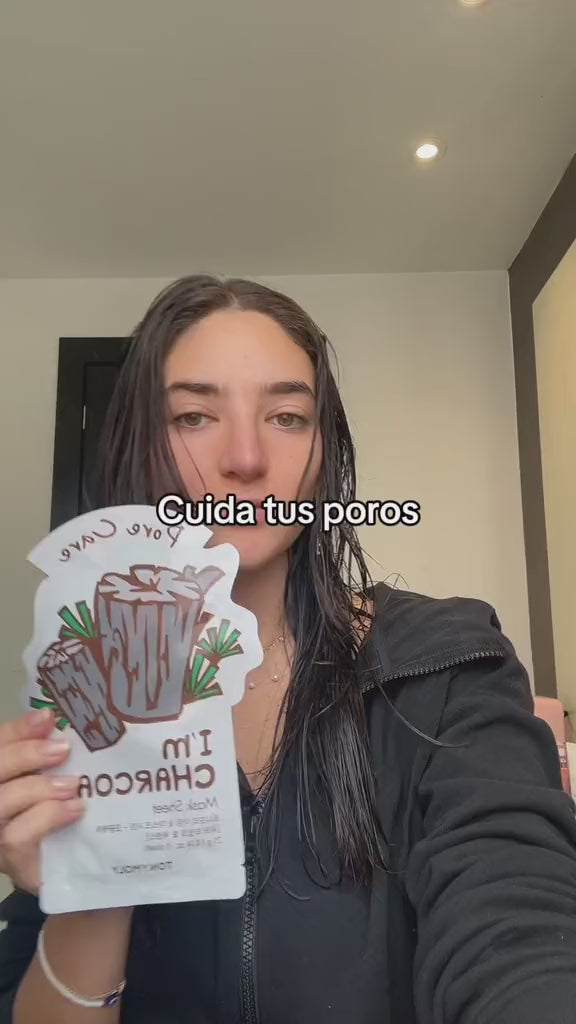 Mascarilla para poros con Carbón activado - I´m Charcoal