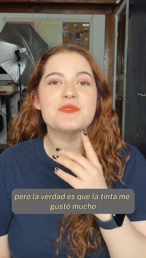 Tinta para labios tono 02 Rojo Delight