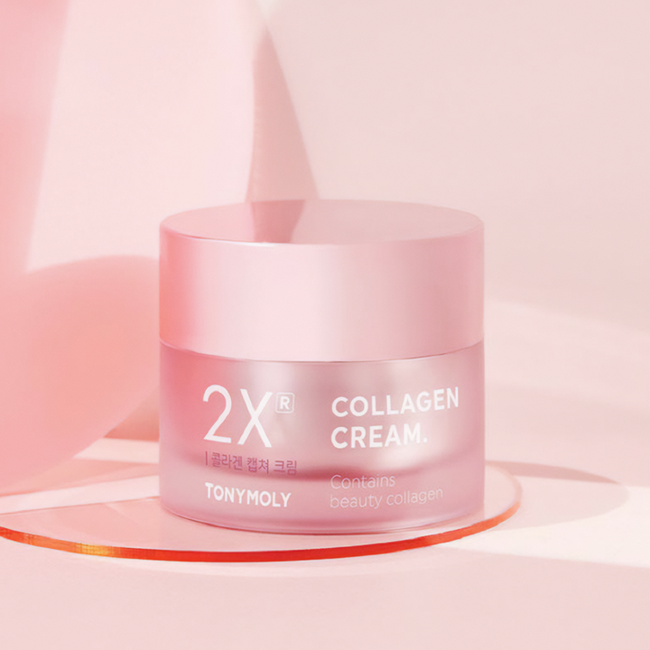 2X Crema reafirmante de colágeno rosa