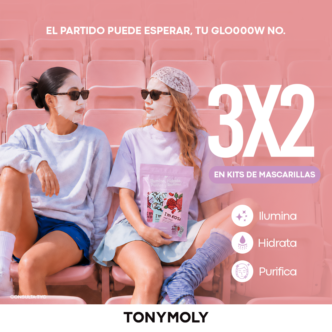 Pack de Mascarillas Faciales TONYMOLY I'm Real