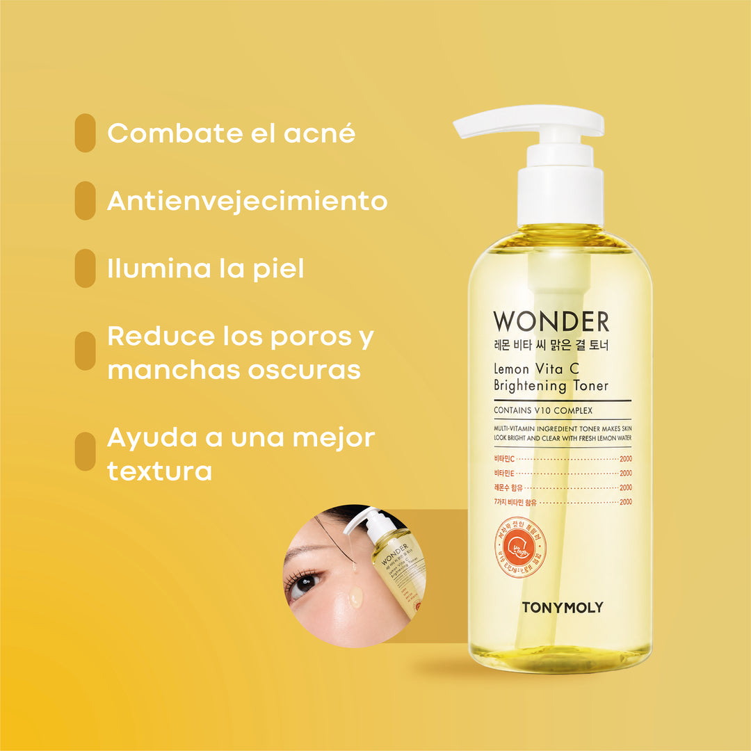 Tónico Iluminador de Limon Vitamina C - Wonder