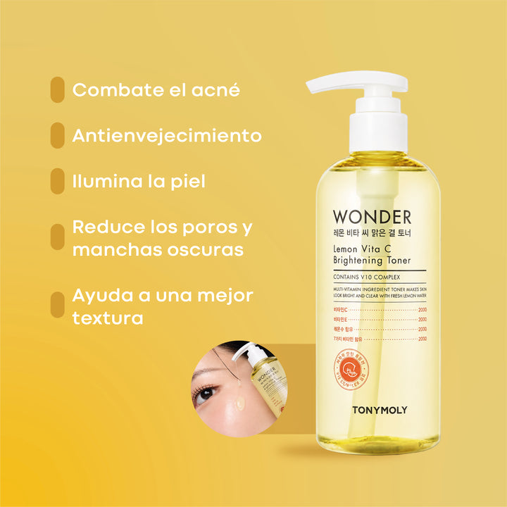 Tónico Iluminador de Limon Vitamina C - Wonder