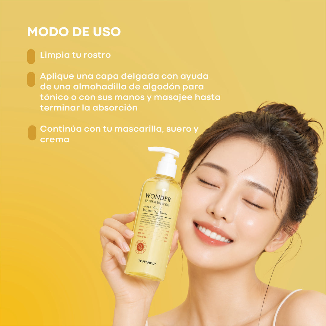 Tónico Iluminador de Limon Vitamina C - Wonder