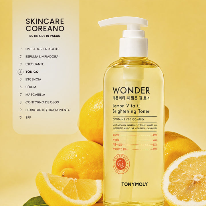 Tónico Iluminador de Limon Vitamina C - Wonder