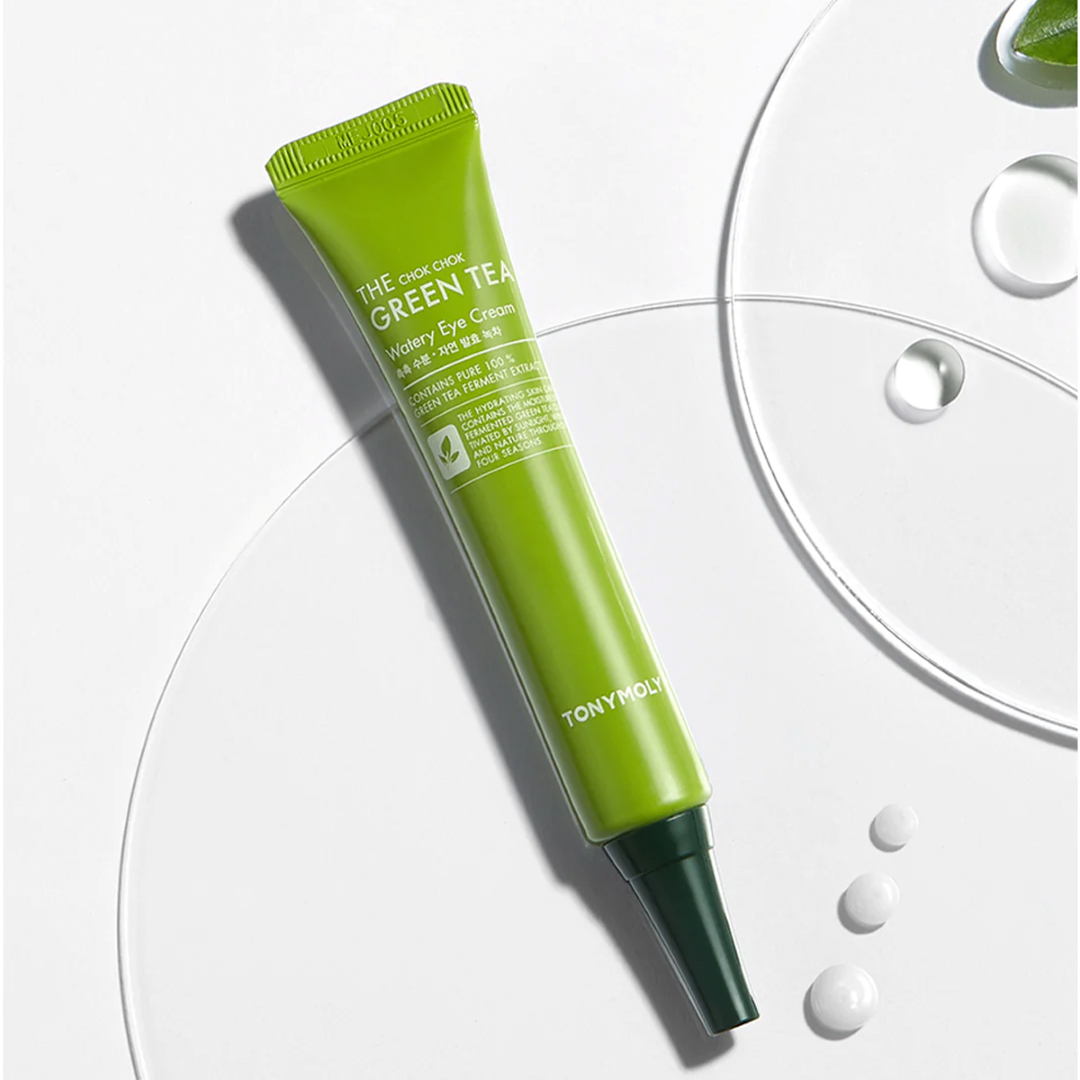 Crema hidratante para contorno de ojos con té verde - Chok Chok