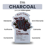 Mascarilla para poros con Carbón activado - I´m Charcoal