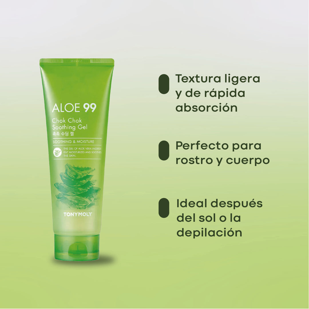Kit Calmante Aloe 99% Glow Skin