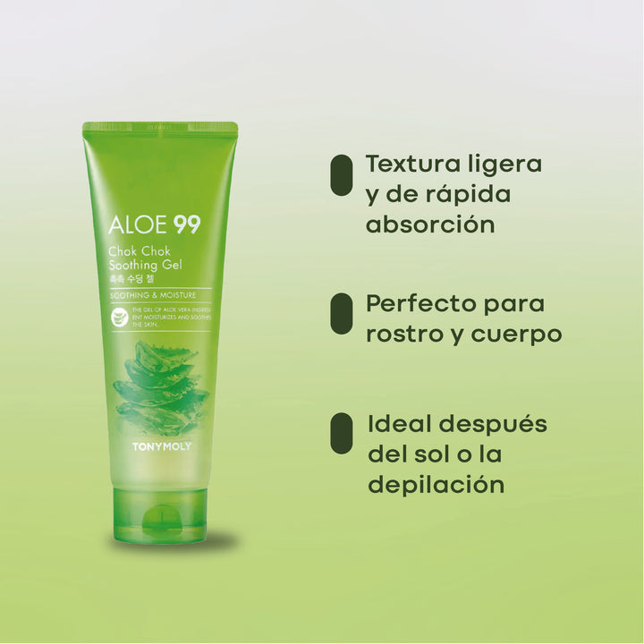 Kit Calmante Aloe 99% Glow Skin