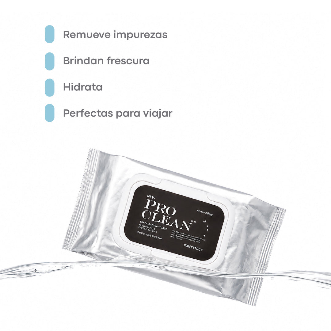 Pack desmaquillante waterproof