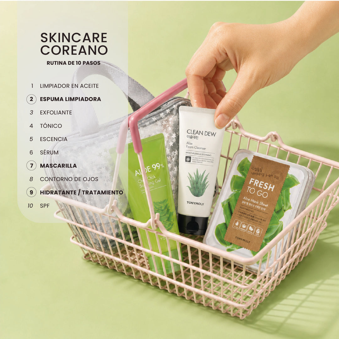 Kit Calmante Aloe 99% Glow Skin