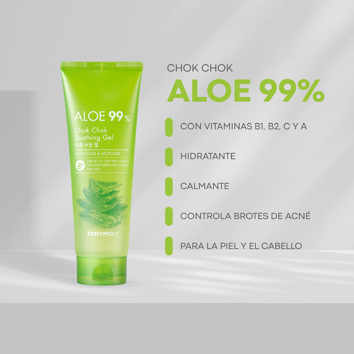 Kit Calmante Aloe 99% Glow Skin