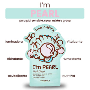 Mascarilla iluminadora de Perla - I'm Pearl