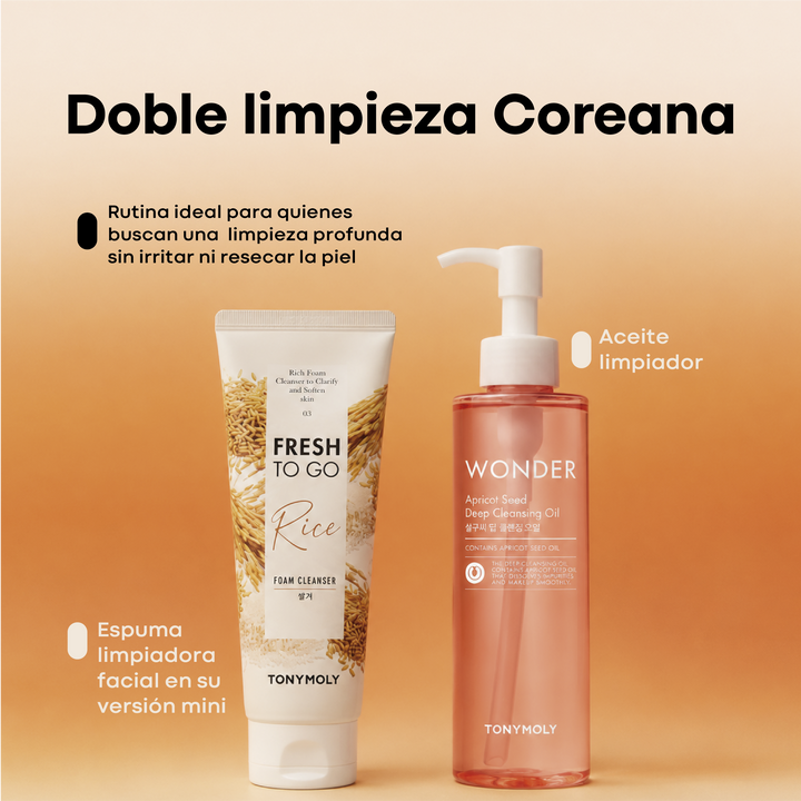 Doble limpieza Coreana