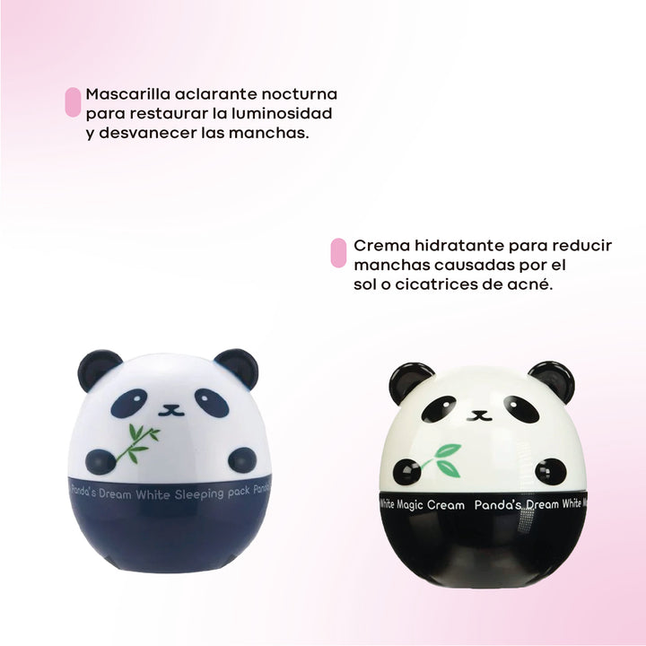 Pack Desinflamante y Aclarante Panda's Dream
