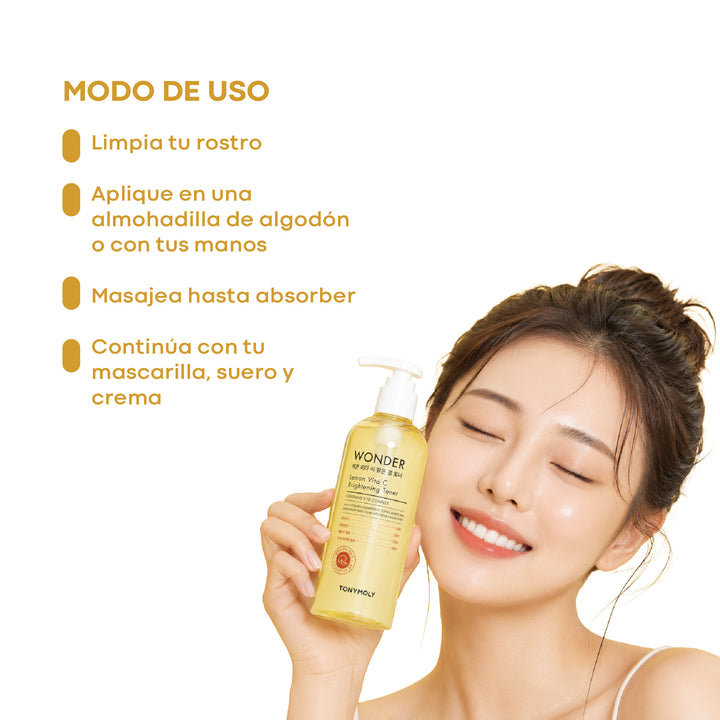 Tónico Iluminador de Limon Vitamina C - Wonder