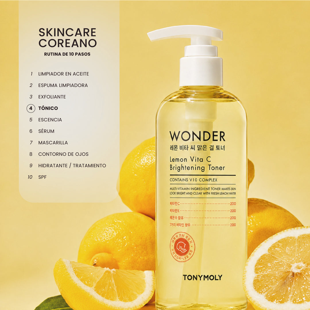 Tónico Iluminador de Limon Vitamina C - Wonder