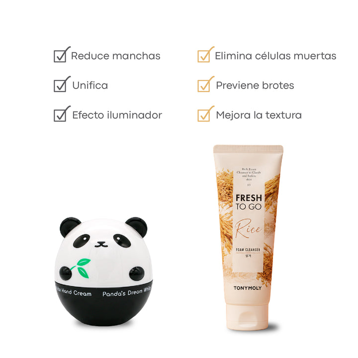 Set Anti-Manchas y Luminosidad