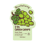 MASCARILLA FACIAL CON EXTRACTO DE UVA VERDE - I'M GREEN GRAPE