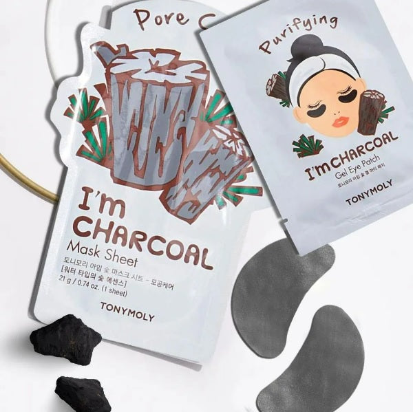 Parches de hidrogel purificantes i'm charcoal Pack 3