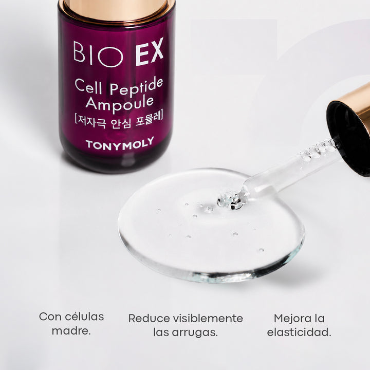 SET DE SUERO Y CONTORNO DE OJOS ANTI ARRUGAS PEPTIDE BIO EX