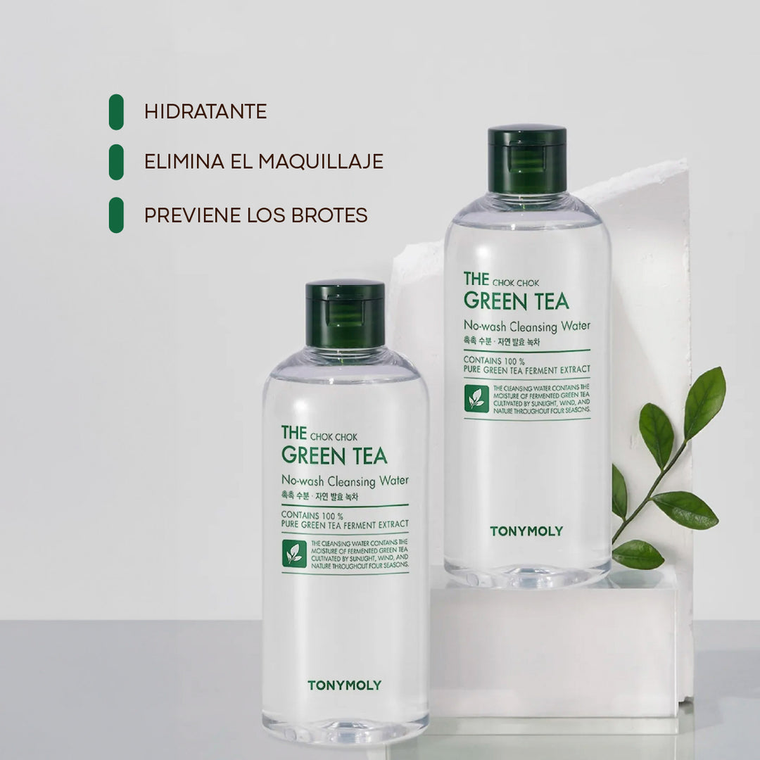 Agua micelar de té verde - Chok Chok 500 ml