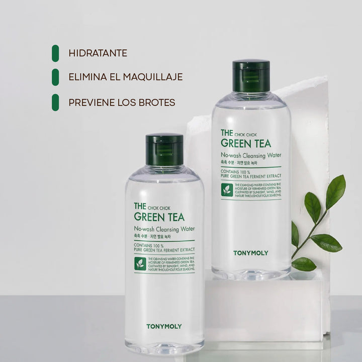 Agua micelar de té verde - Chok Chok 500 ml