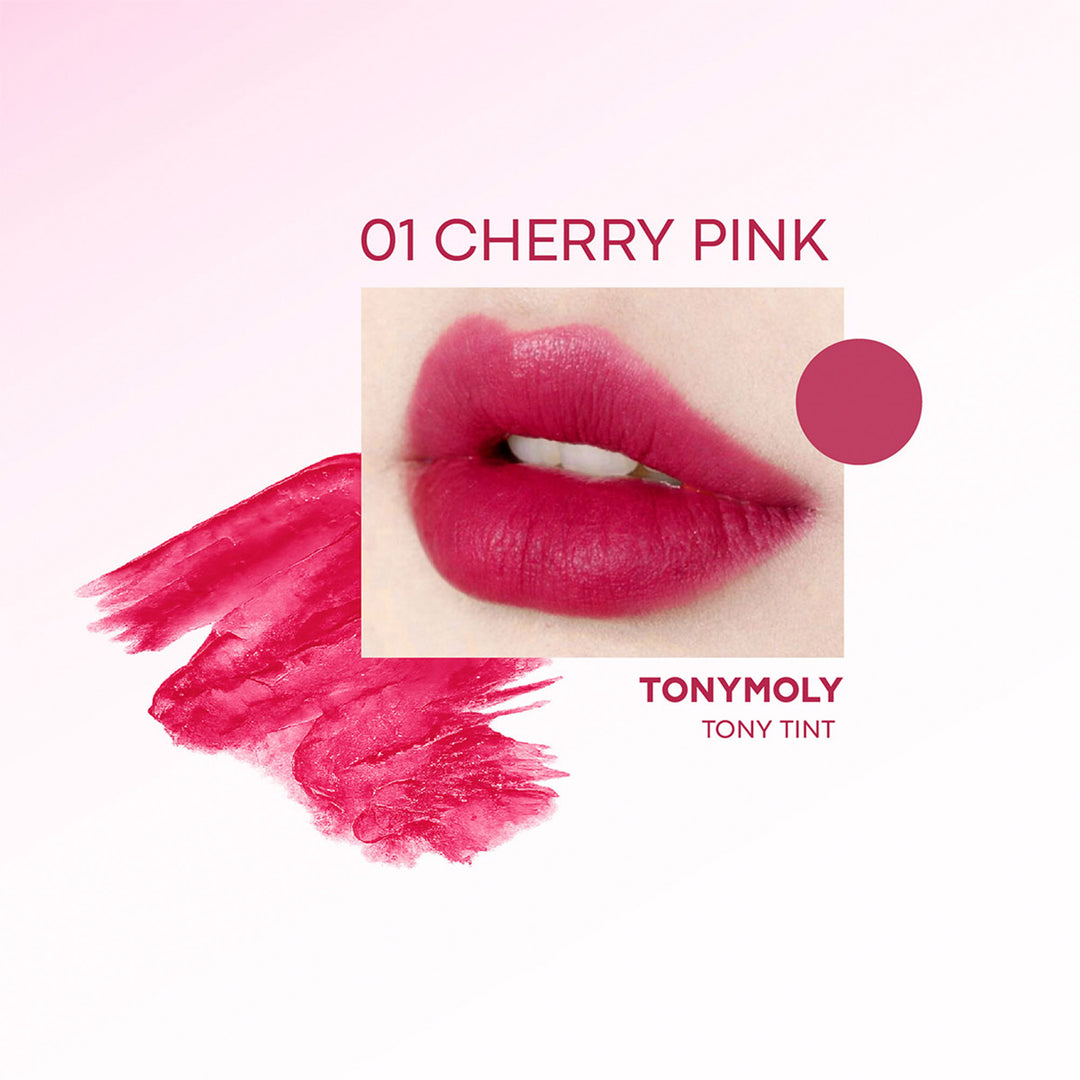 Tinta para labios tono 01 Rosa Cereza Delight