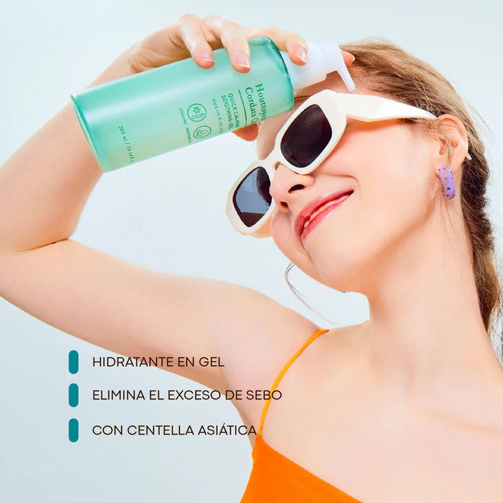 Crema en gel para poros y exceso de sebo - Houttuynia Cordata Cica