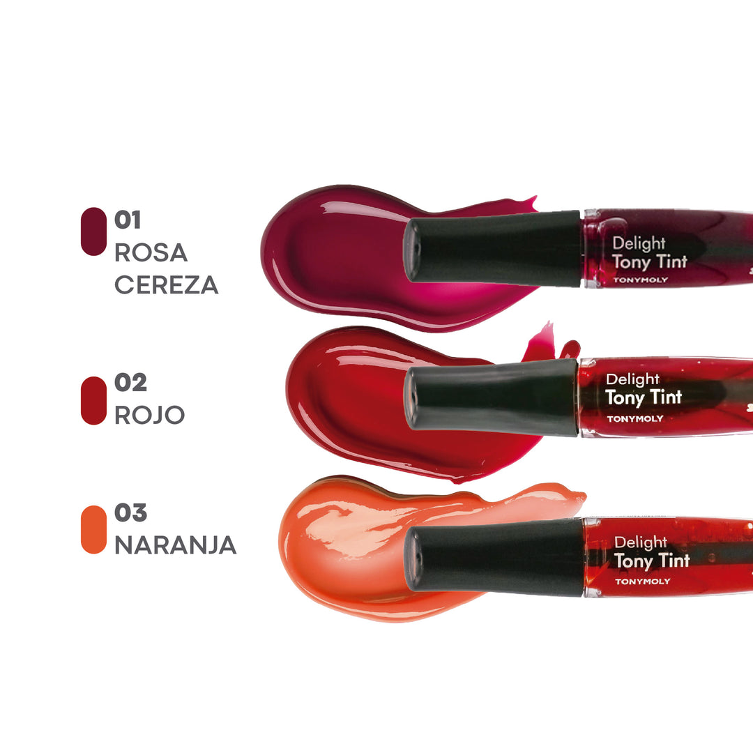 Pack tintas para labios Delight Tonymoly