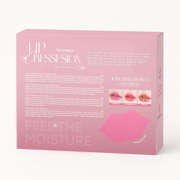 Kit Lip Jelly con Ácido Hialurónico | Hidratante, Revitalizante, Efecto Volumen y Brillo Natural