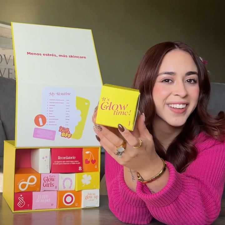 Calendario de Adviento 24 productos Glow Box Limited Edition