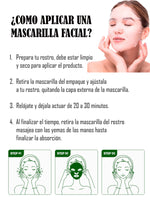 MASCARILLA FACIAL PURIFICANTE DE ALGAS MARINAS IM REAL PACK 3