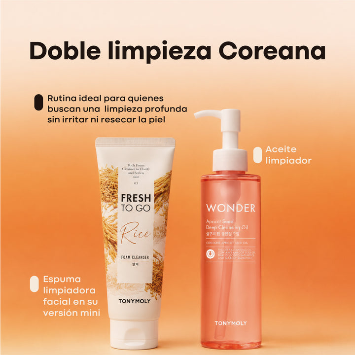 Doble limpieza Coreana