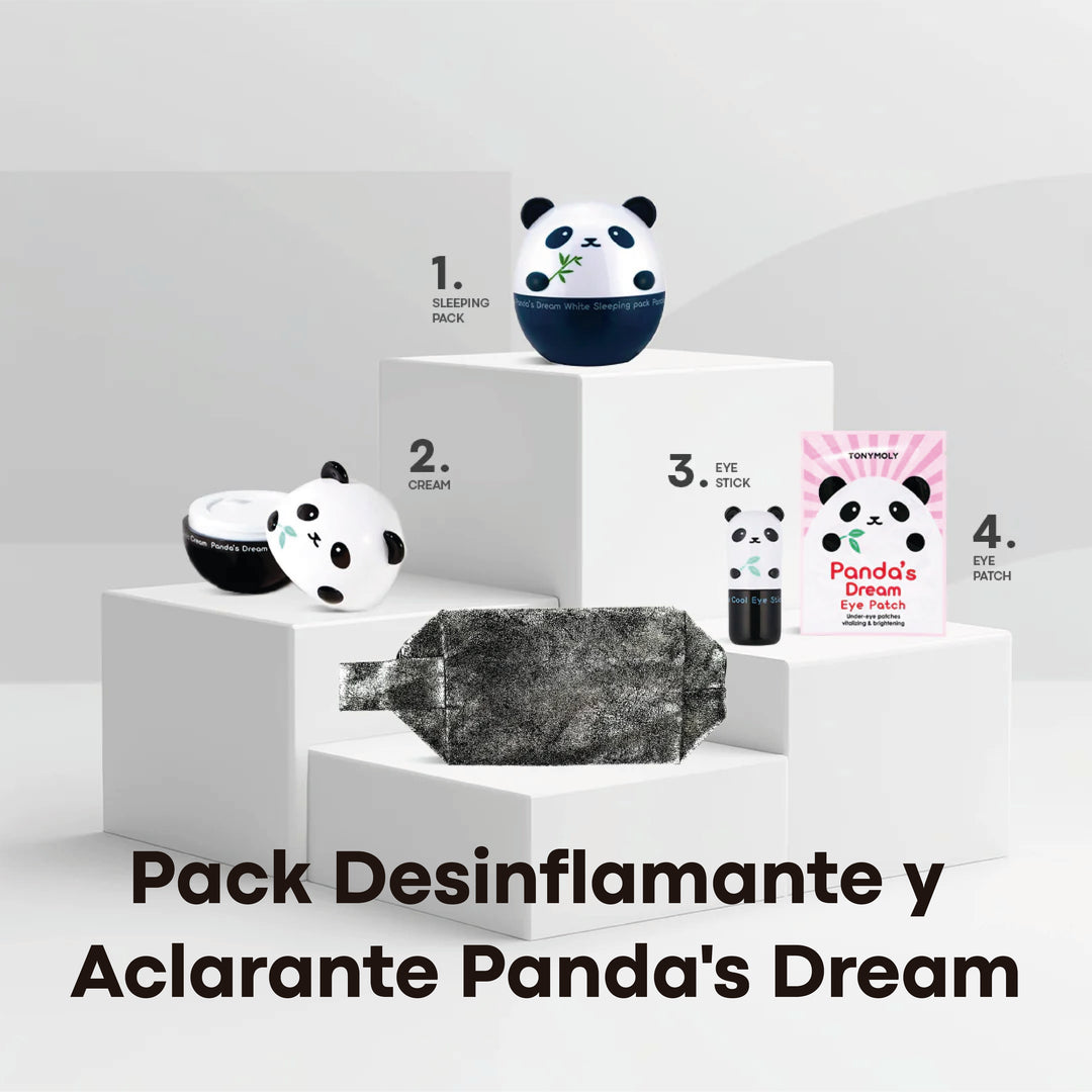 Pack Desinflamante y Aclarante Panda's Dream