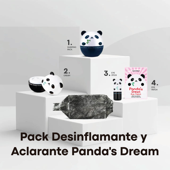 Pack Desinflamante y Aclarante Panda's Dream