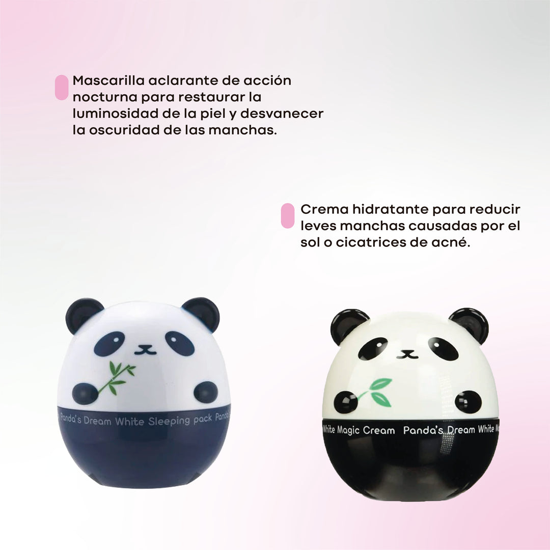 Pack Desinflamante y Aclarante Panda's Dream