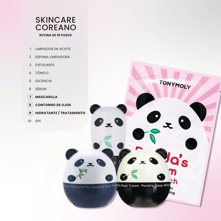Pack Desinflamante y Aclarante Panda's Dream