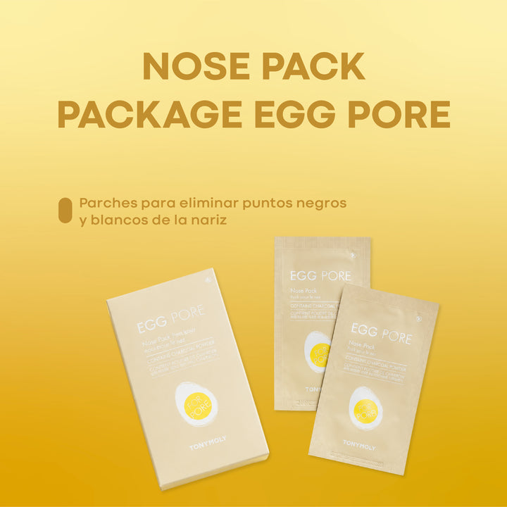 Parche de nariz para puntos negros caja con 7 pzas - Egg Pore