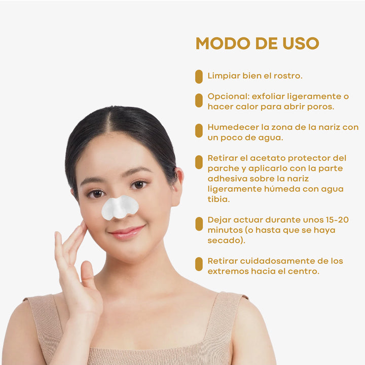 Parche de nariz para puntos negros caja con 7 pzas - Egg Pore