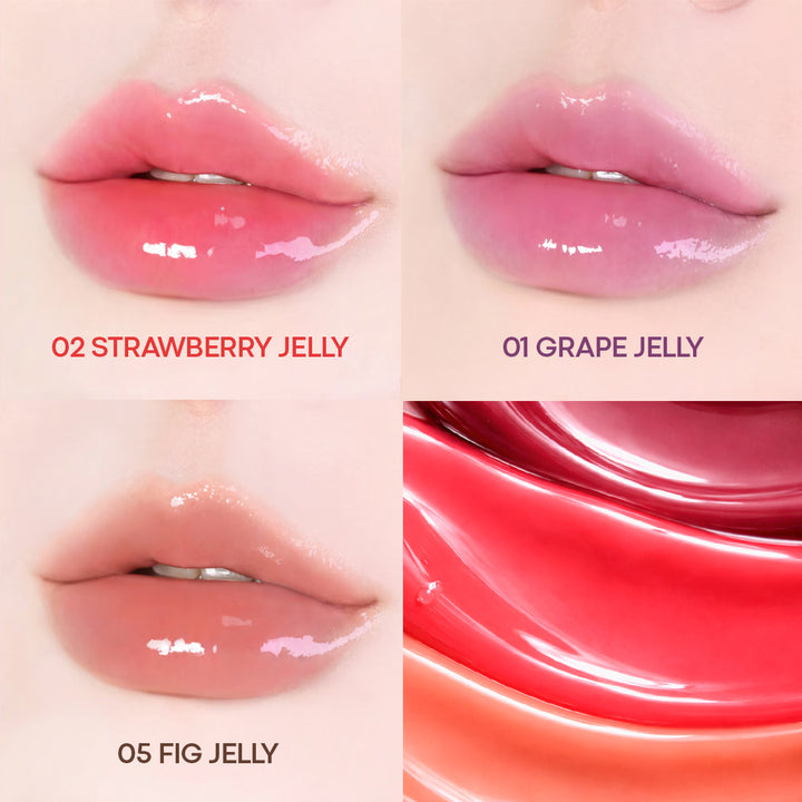 Kit Lip Jelly con Ácido Hialurónico | Hidratante, Revitalizante, Efecto Volumen y Brillo Natural
