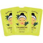 Parches de hidrogel refrescante I´m green tea pack 3