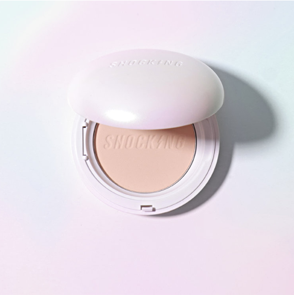 Polvo compacto matificante SPF50 + PA++++ 02 warm beige - The Shocking