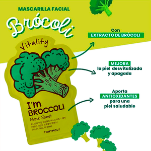 Mascarilla revitalizante de Brócoli - I'm Broccoli