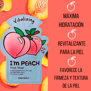 Mascarilla revitalizante de Durazno - I'm Peach