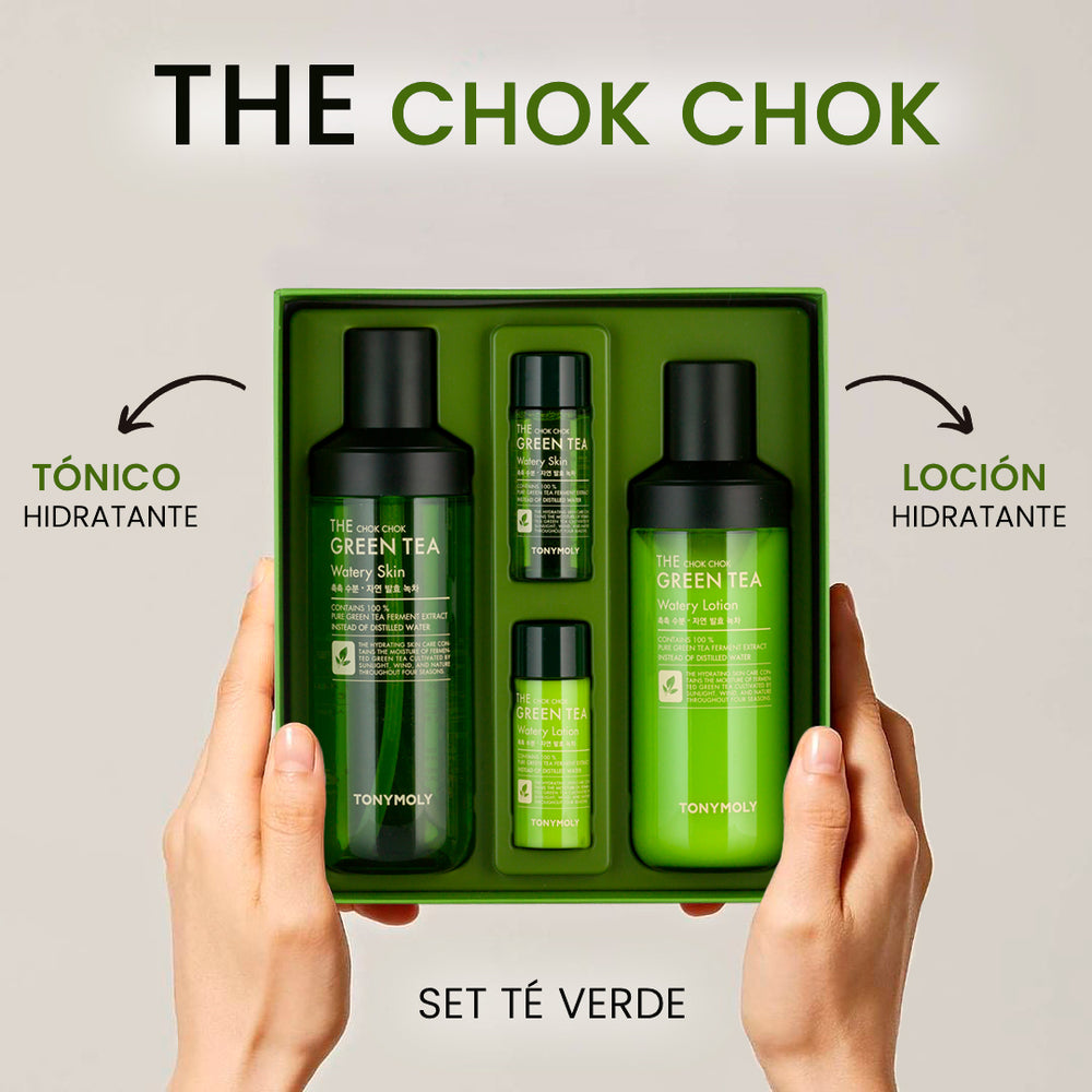 The Chok Chok - Green tea skin care set