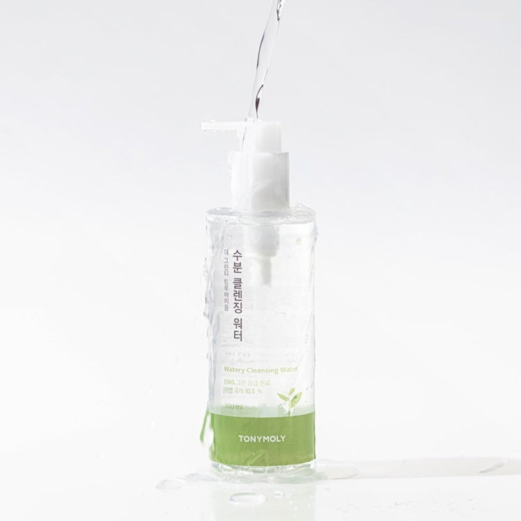 Agua limpiadora de té verde True Biome